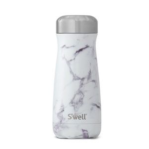 S’well Traveler, Stainless Steel - White Marble